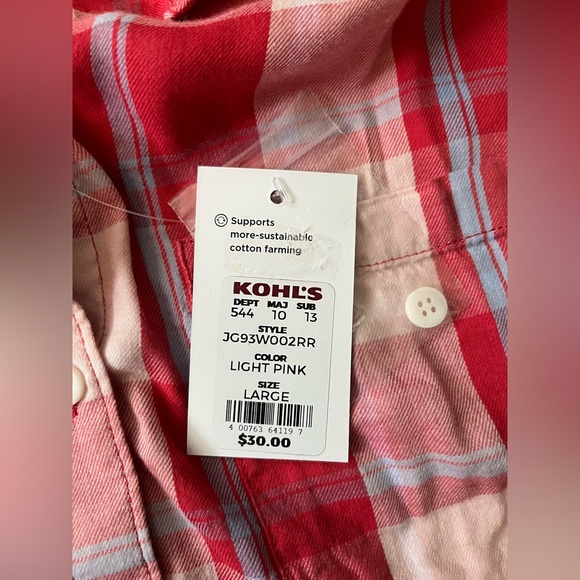 So from Kohl’s Flannel - Picture 3 of 4